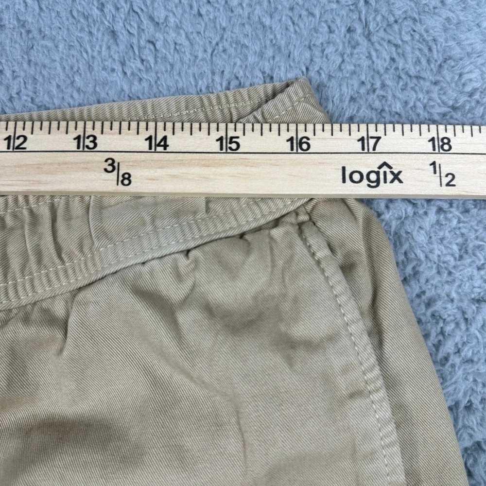 American Eagle Jogger Pants Mens‎ Medium Khaki Tan Cotton Twill Casual Lounge